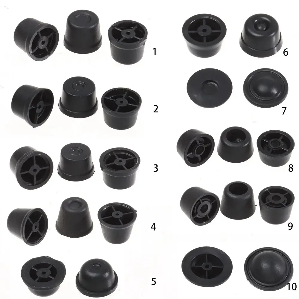 pieds de support de valise en plastique, coussinets de pieds de bagages, accessoires de sac artisanal, 13 styles, nouveau bricolage, 10 pièces