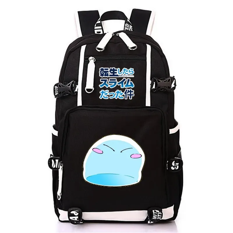 sac à dos d'école kawaii de l'anime that time i got reincarnated as a slime pour adolescentes et adolescents, sac à dos léger en oxford pour ordinateur portable