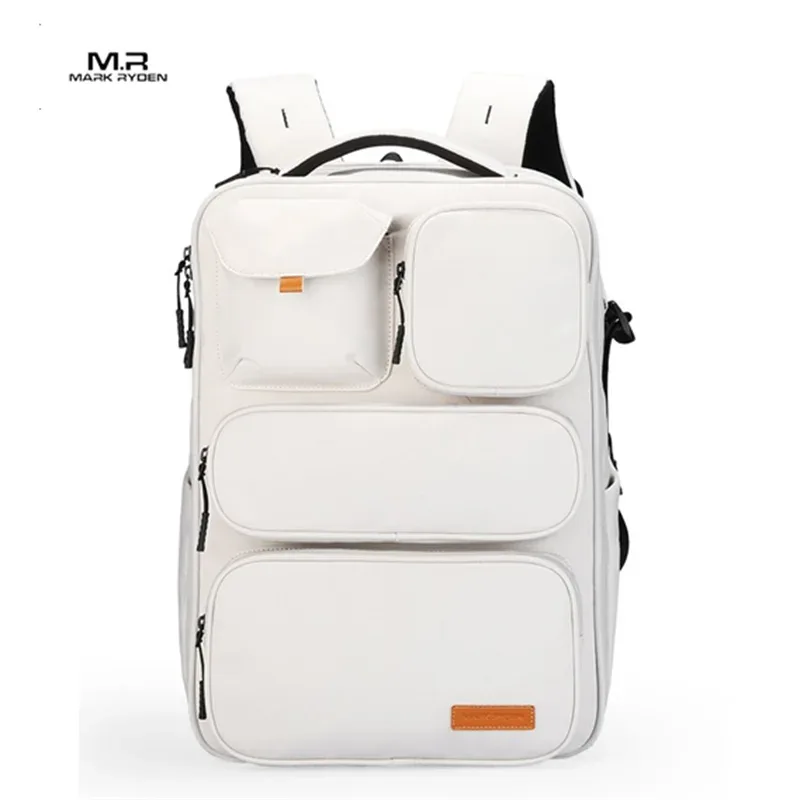 sac à dos de voyage mark ryden pour l'extérieur, 18 pouces, grande capacité, multifonctionnel, imperméable, pour ordinateur portable, extensible