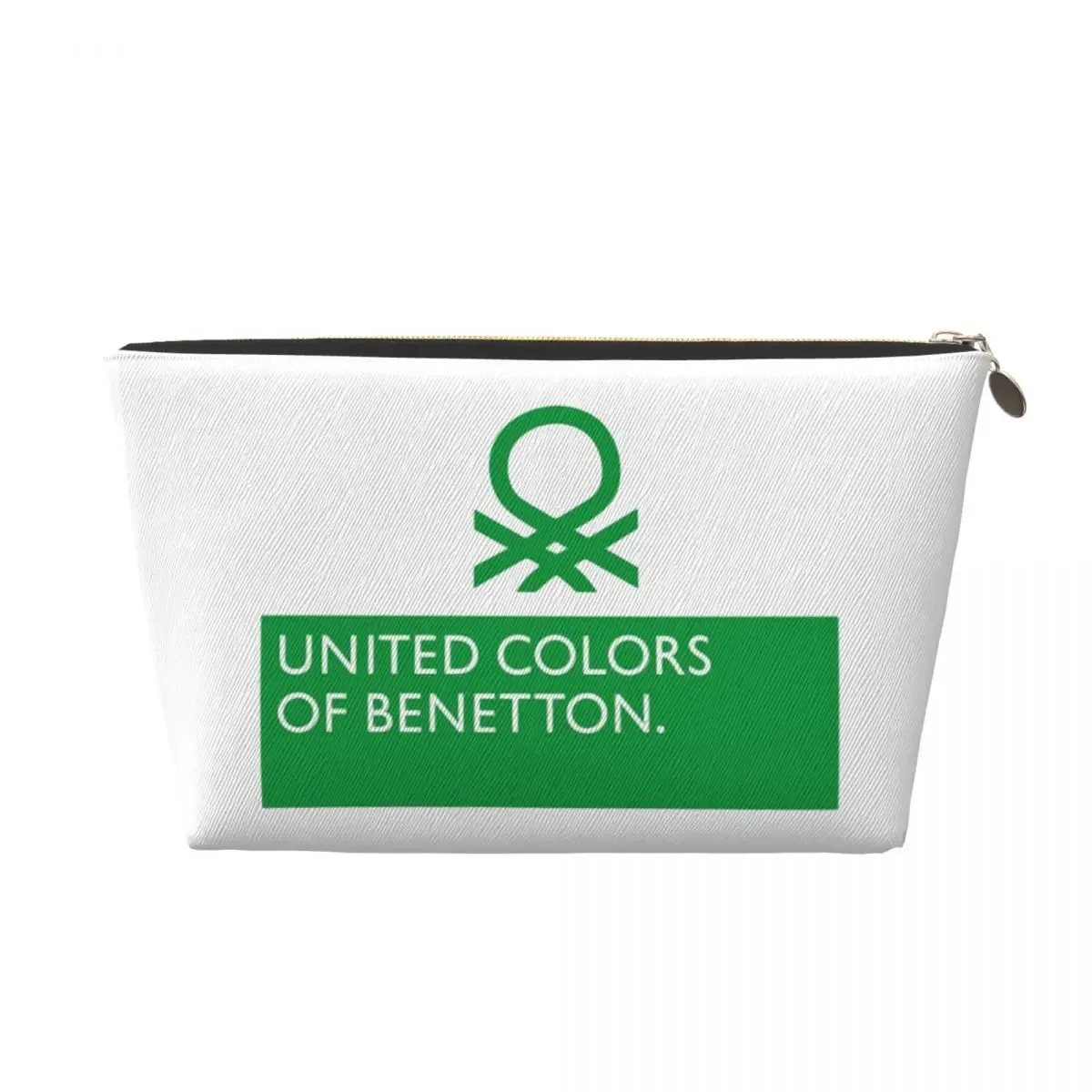 sacs à cosmétiques pour femmes, couleurs unies de benetton, pochette de rangement de maquillage de voyage, boîte de rangement de toilette, kit dopp