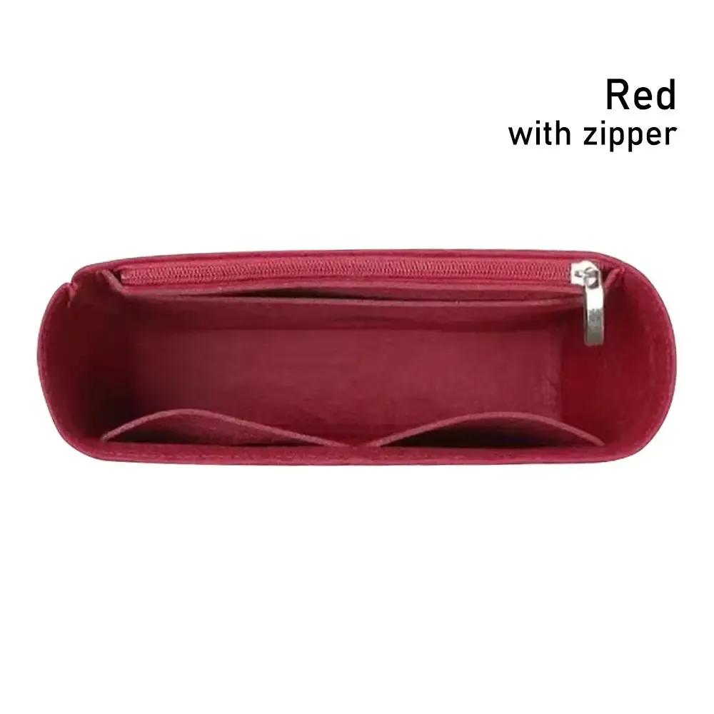 longchamp-mini sac de rangement multi-poches, doublure de sac à main en feutre, sac à main inséré, 1pc