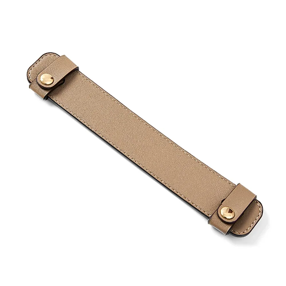 sangle de sac de décompression pour femme, large, en cuir, antidérapante, avec clip de fixation, coussinets d'épaule colorés pour sac fourre-tout