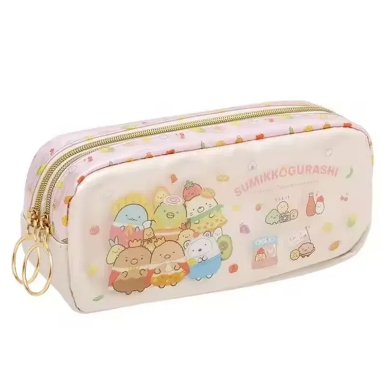 sumikko gurashi trousse à crayons sac à stylos mignon kawaii école étuis à crayons pour filles enfants dessin animé pochette à crayons