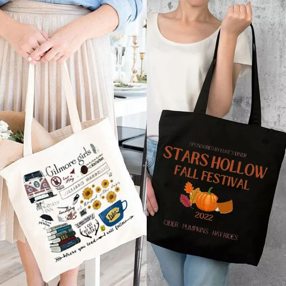 sac fourre-tout de nettoyage creux pour femmes, sacs fourre-tout de créateurs, lin réutilisable, sac à provisions pour l'épicerie initiée, shopper lady, étoiles