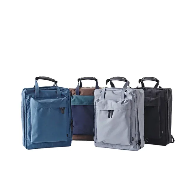 Sac à dos de voyage à grande ouverture, sac de rangement, sac à main courte distance, sac d'école étudiant, sac à bagages portable de grande capacité