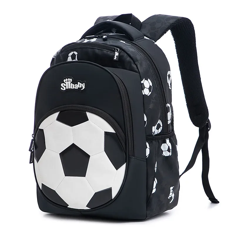 Sac à dos de football léger pour enfants, cartable de voyage pour adolescents, Mochila Escolar Infantil Menino