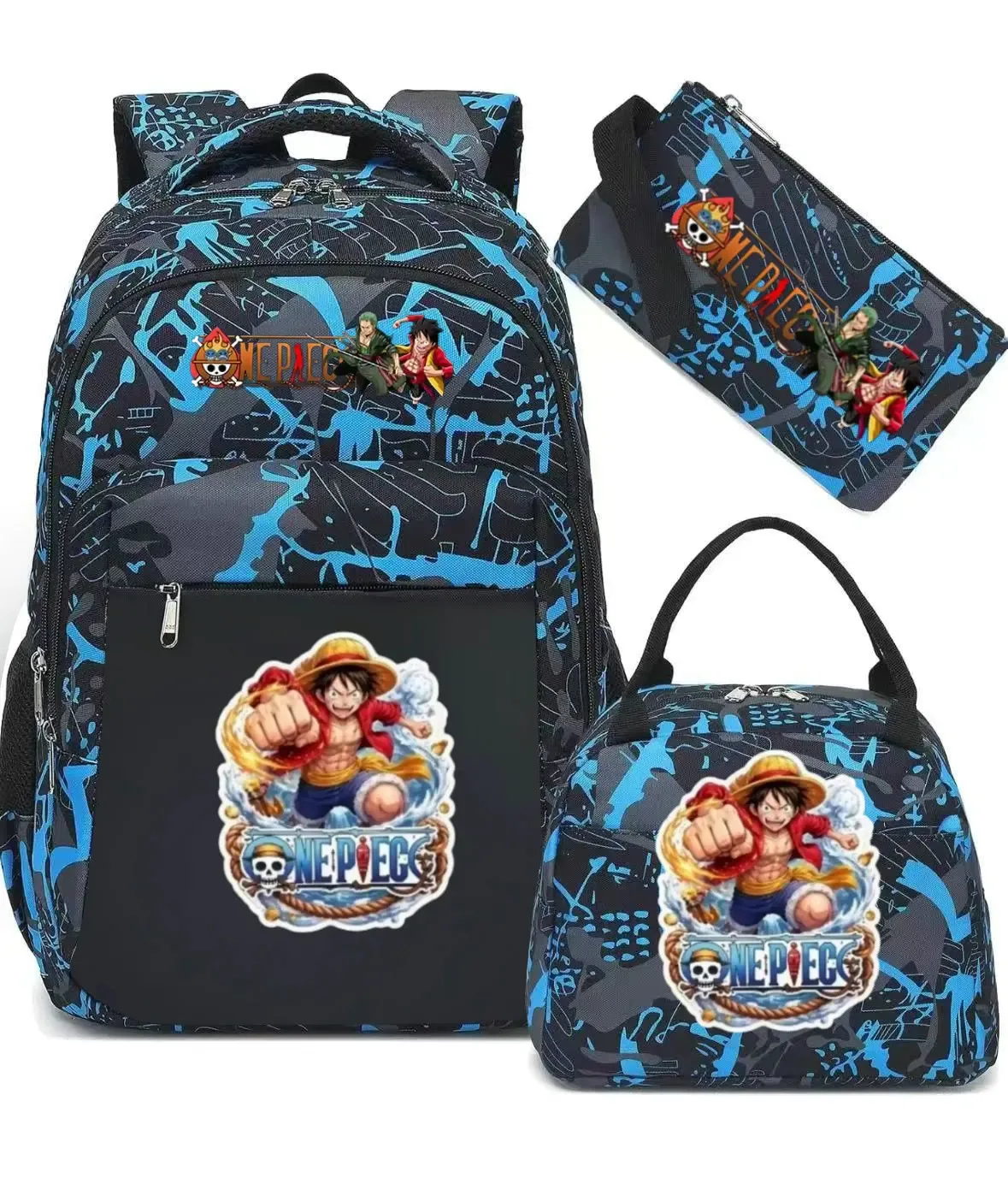 sacs d'école décontractés one piece, sac à dos imperméable, capacité pour ordinateur portable, sacs de voyage, mochilas