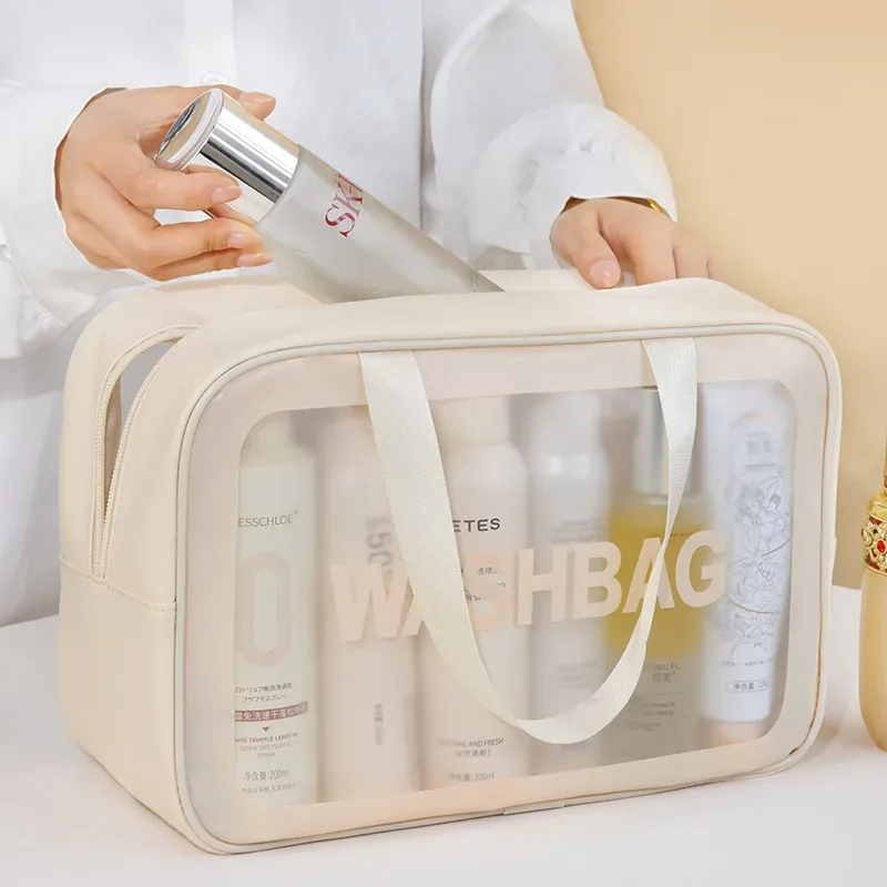Sac de rangement cosmétique étanche de grande capacité, sac cosmétique portable 600, boîte de lavage, voyage avancé, nouveau, 2023