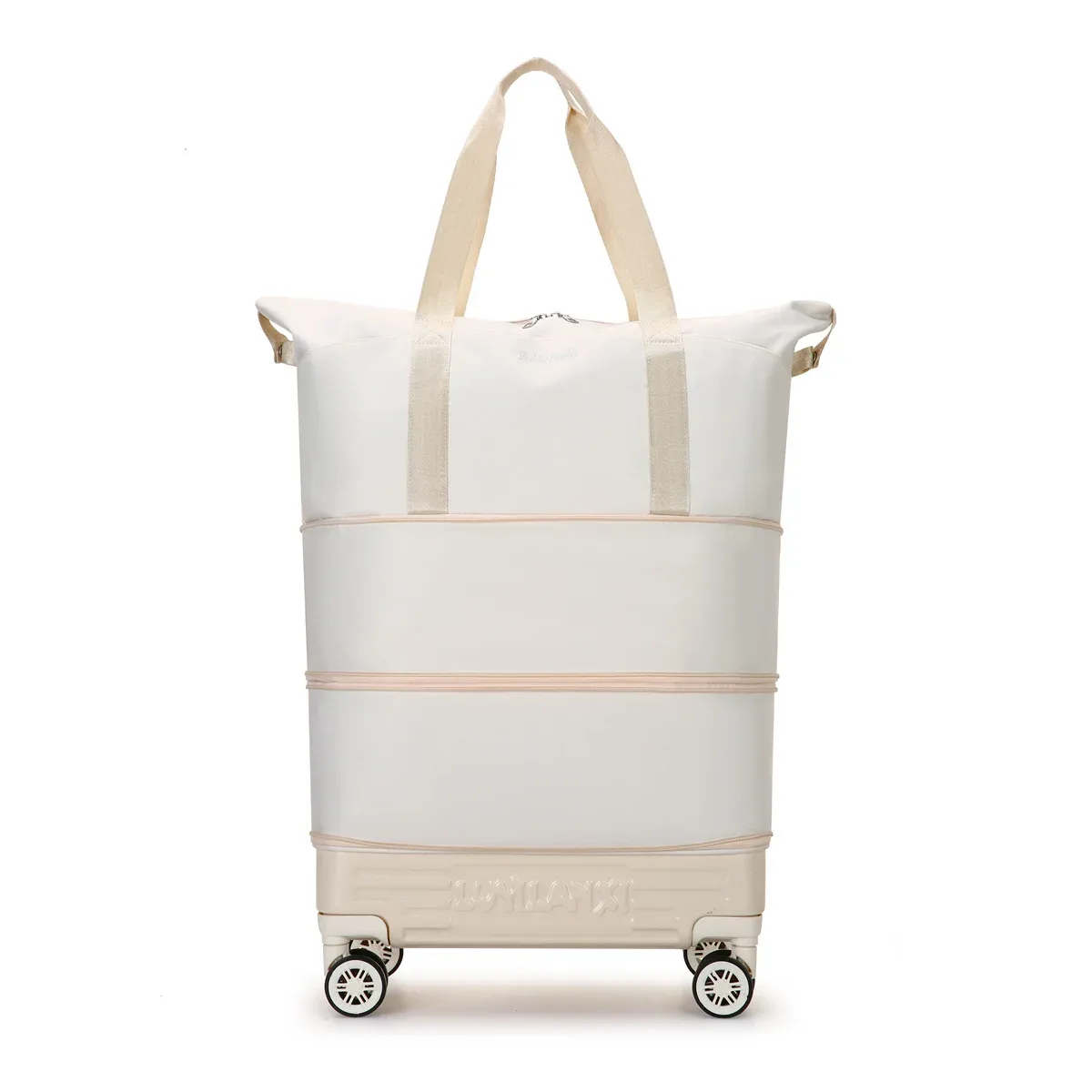 sac de voyage grande capacité avec roulettes, roulettes universelles pour les voyages longue distance, les voyages d'affaires, sac de rangement pour bagages
