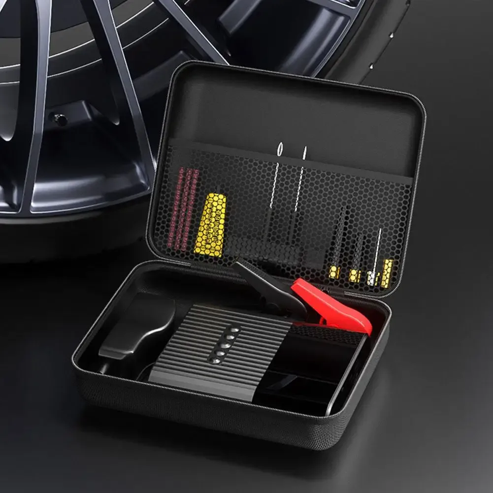 sac de rangement eva pour voiture, aspirateur de voiture, étui de rangement à fermeture éclair, organisateur multifonctionnel pour outils et accessoires d'extérieur