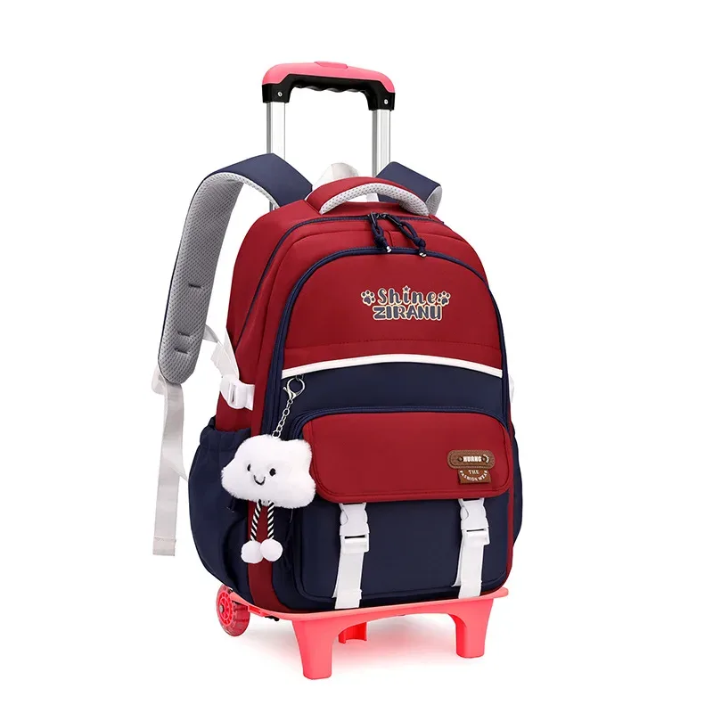 sacs à dos d'école pour enfants sacs d'école pour filles sac à roulettes avec roues sac d'école étanche sac à dos à roulettes pour étudiant