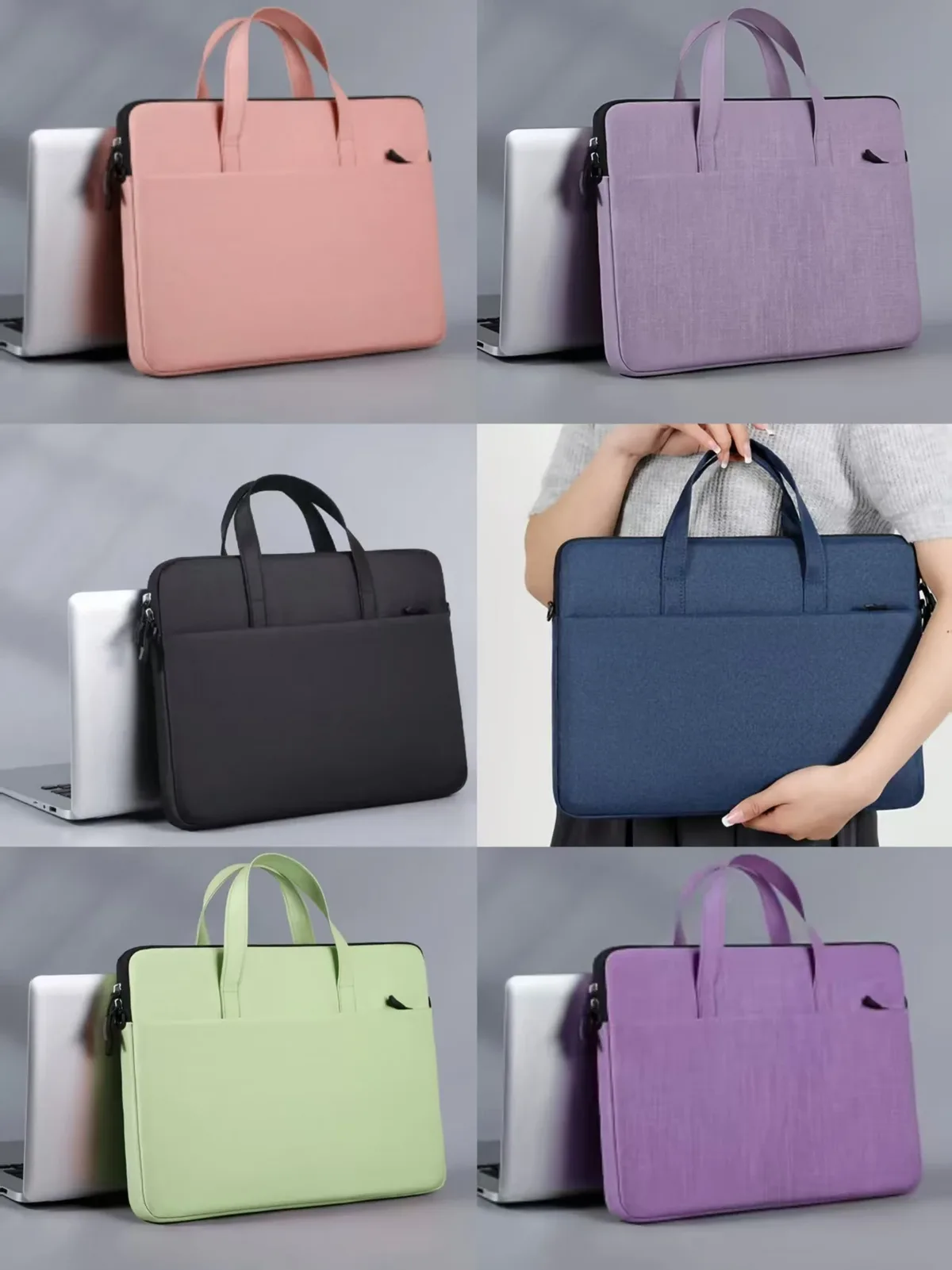 sac pour ordinateur portable de style professionnel, housse de protection pour ordinateur portable, pochette intérieure légère, sacoche pour ordinateur portable 14 pouces 13 pouces à porter à la main ou à l'épaule