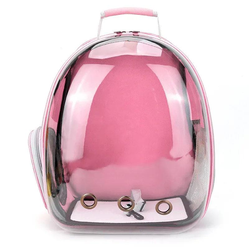 sacs de transport transparents pour chat, sac à dos respirant pour animaux de compagnie, sac à dos portable pour chiot et chien, sac de transport pour capsule spatiale pour animaux de compagnie