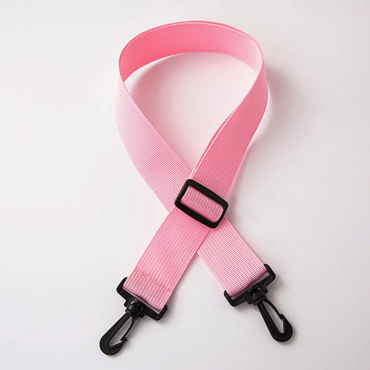 sangle de sacs réglable de 135cm de large, ceinture à bandoulière en nylon de 2.5cm de large, remplacement rose rouge vert, longue sangle de sac à bandoulière, accessoires