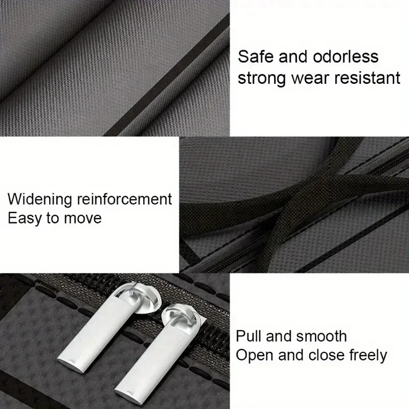 sac à bagages mobile étanche de grande capacité, sac de voyage extra pliable, organisateur de vêtements pliable et anti-poussière, sacs de rangement