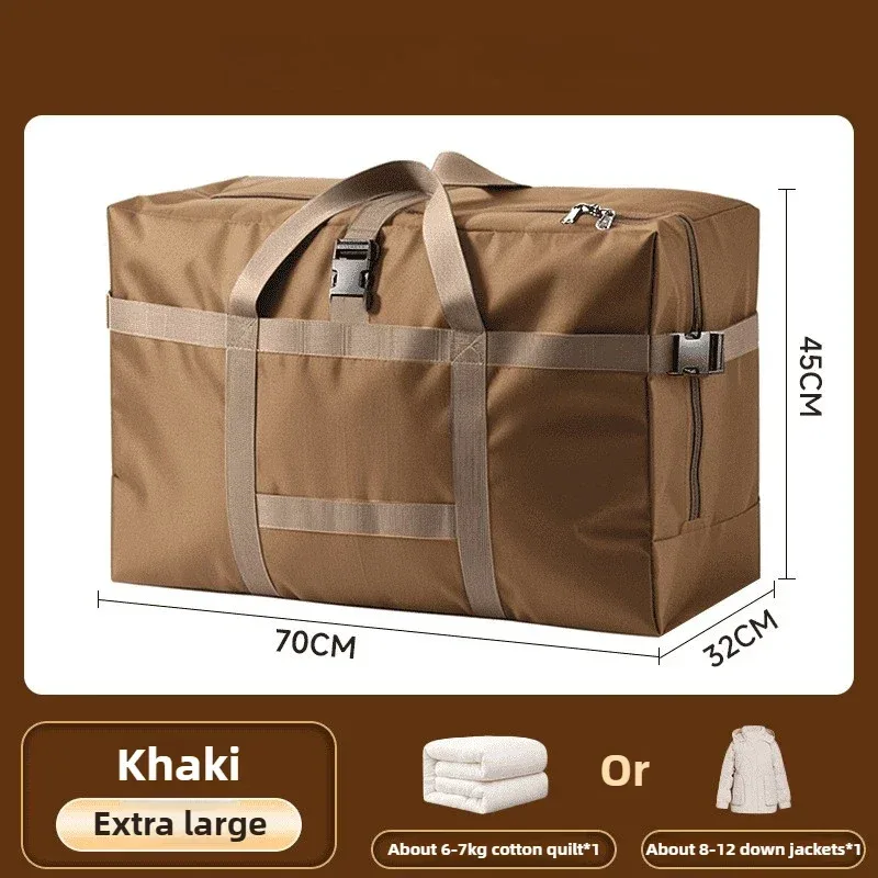 sacs de voyage extra-larges pliables en oxford, sacs de déménagement, bagages de soute pour avion, sacs de rangement imperméables et résistants à l'eau, très robustes