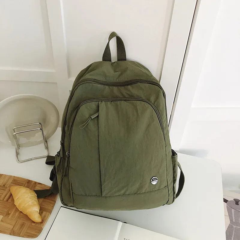 sac à dos décontracté pour femmes, léger et étanche, sac de voyage de grande capacité pour femmes, sac à dos d'école pour filles
