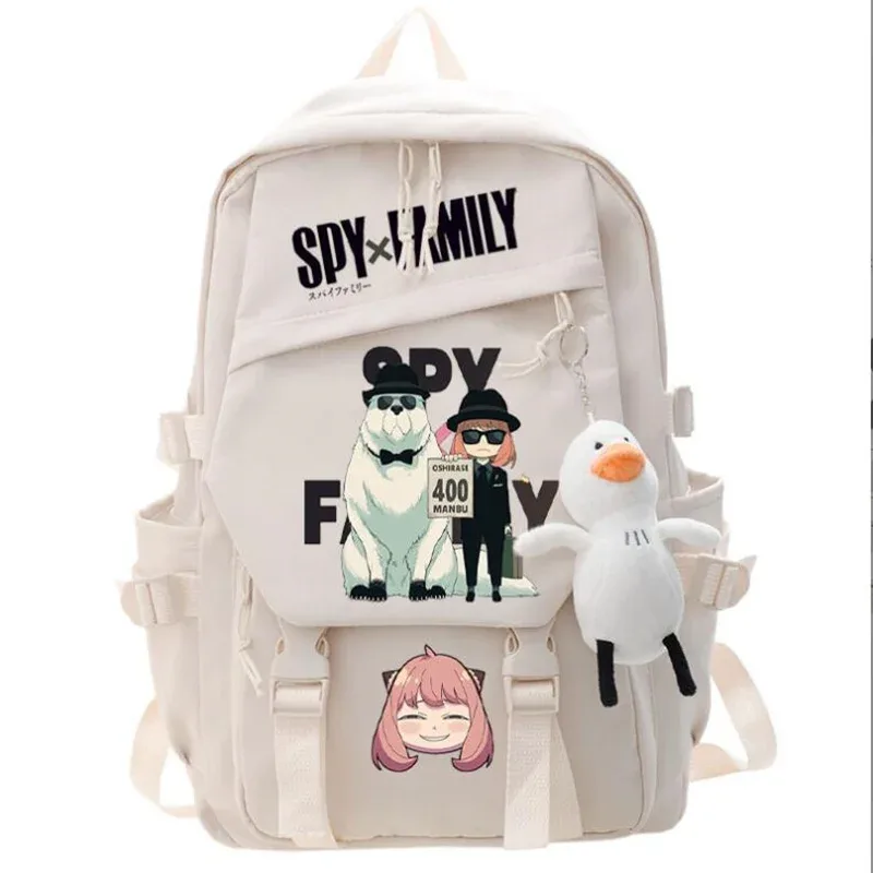 sac à dos de dessin animé anime pour hommes et femmes, éventuelles y × family, cartable mochila teenarges, sacs d'extérieur décontractés pour ordinateur portable initiés, mignon anya