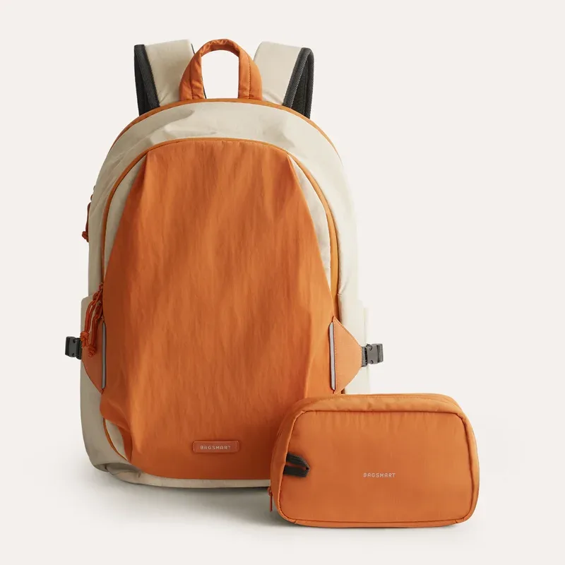 sac à dos de voyage bagsmart avec petit sac, grand sac à dos imperméable pour ordinateur portable de 15,6 pouces, sac à dos de week-end pour femme, sac à dos de cabine