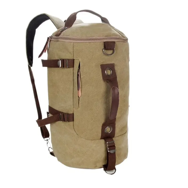 2025 haute qualité hommes sac toile sac à dos grande capacité homme sac de voyage alpinisme sac à dos de haute qualité 2 tailles sac à dos