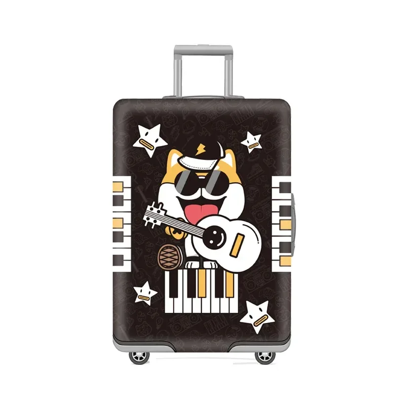 juste de bagage élastique pour enfants, housse de bagage de voyage, housse de bagage de dessin animé, accessoires de voyage