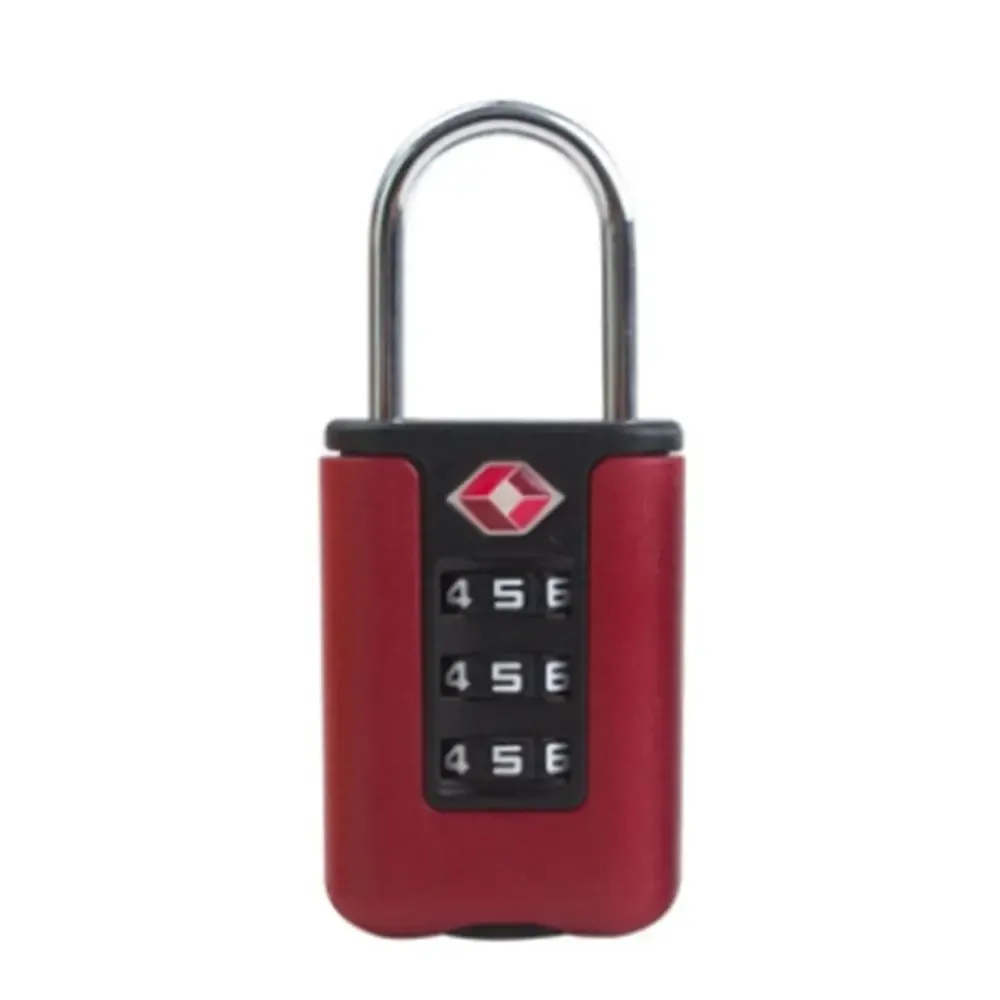 cadenas à combinaison portable tsa à 3 chiffres, antivol, outil de sécurité, cadenas à code douanier, pour armoire et voyage