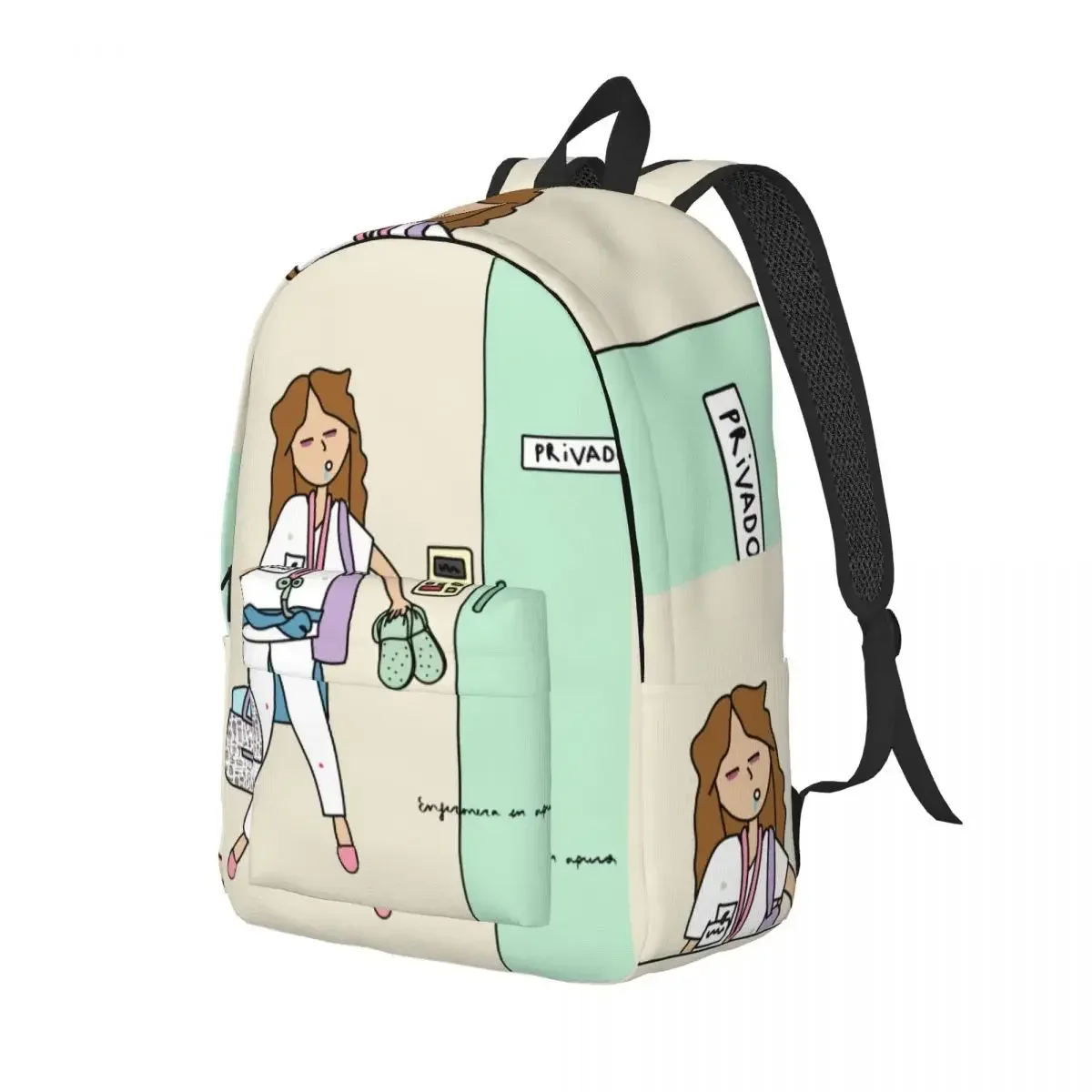 sac à dos léger pour infirmière et médecin, sac à dos cool pour lycée, sac à dos pour ordinateur portable, sac lancé, 1 sac à dos
