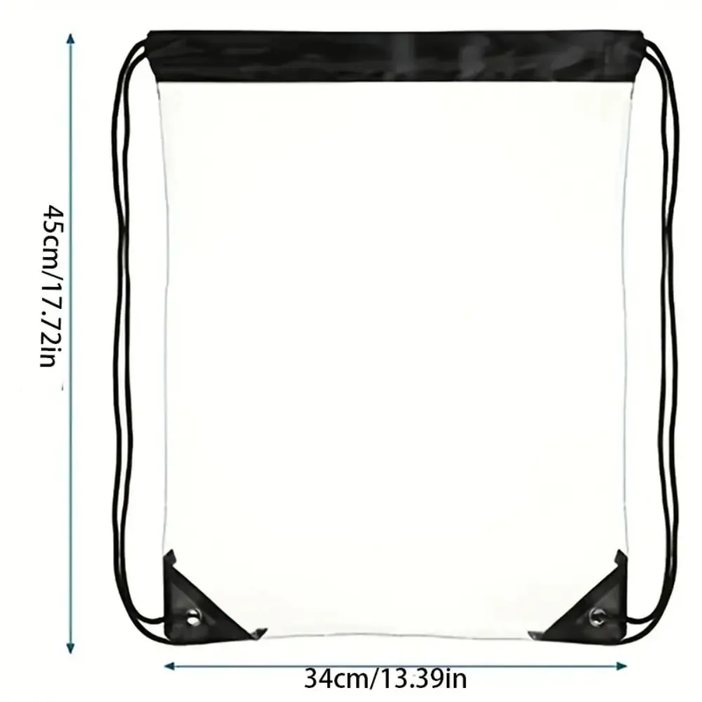 sac à dos simple à cordon de serrage de grande capacité, sac de plage pliable en pvc transparent, sac à bandoulière, sac de natation, sac jelly pour femmes