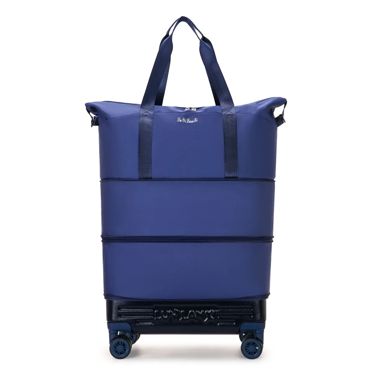 sac de voyage grande capacité avec roulettes, roulettes universelles pour les voyages longue distance, les voyages d'affaires, sac de rangement pour bagages