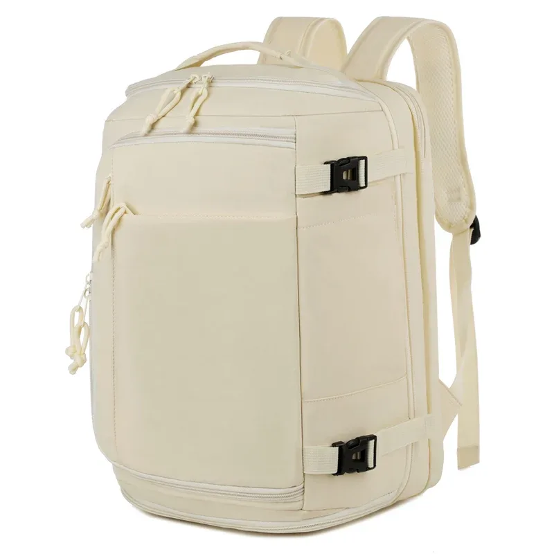 sac à dos extensible grande capacité avec compartiment humide/sec et compartiment à chaussures, sac de voyage décontracté pour affaires