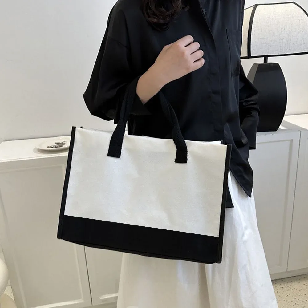 sac fourre-tout en jute pour femmes, sac de shopping de grande capacité, protection de l'environnement, sacs de rangement portables, sacs à main à la mode 2024