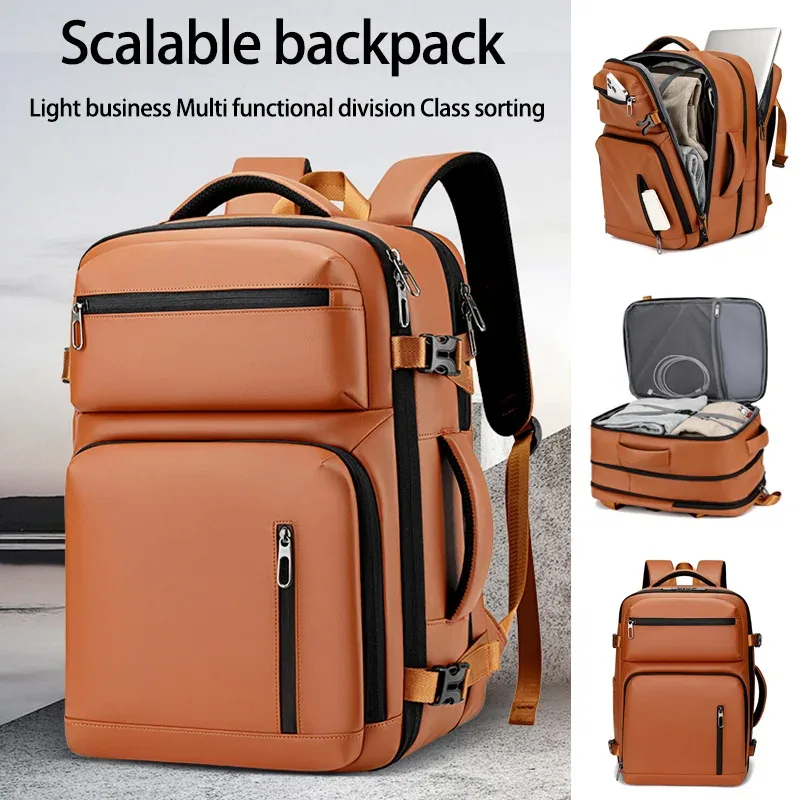 sac à dos pour ordinateur portable, extensible, imperméable, décontracté et professionnel, 15,6 pouces, grande capacité, pour les voyages