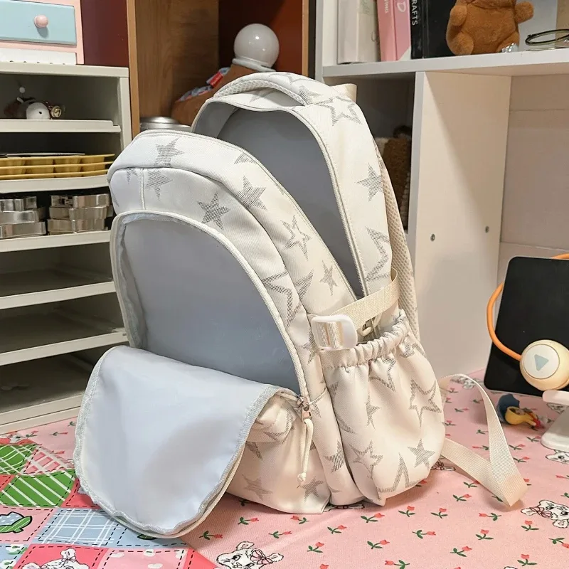 sac à dos scolaire grande capacité pour filles, tendance et esthétique, pour l'université, sac à dos pour ordinateur portable, mochilas escolares