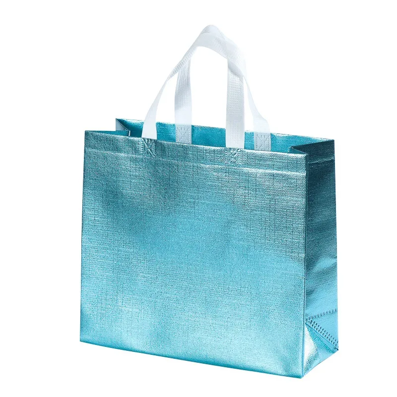 sacs d'épicerie sacs à provisions manipulés sacs fourre-tout brillants pour les fêtes d'anniversaire réunions de famille shopping quotidien