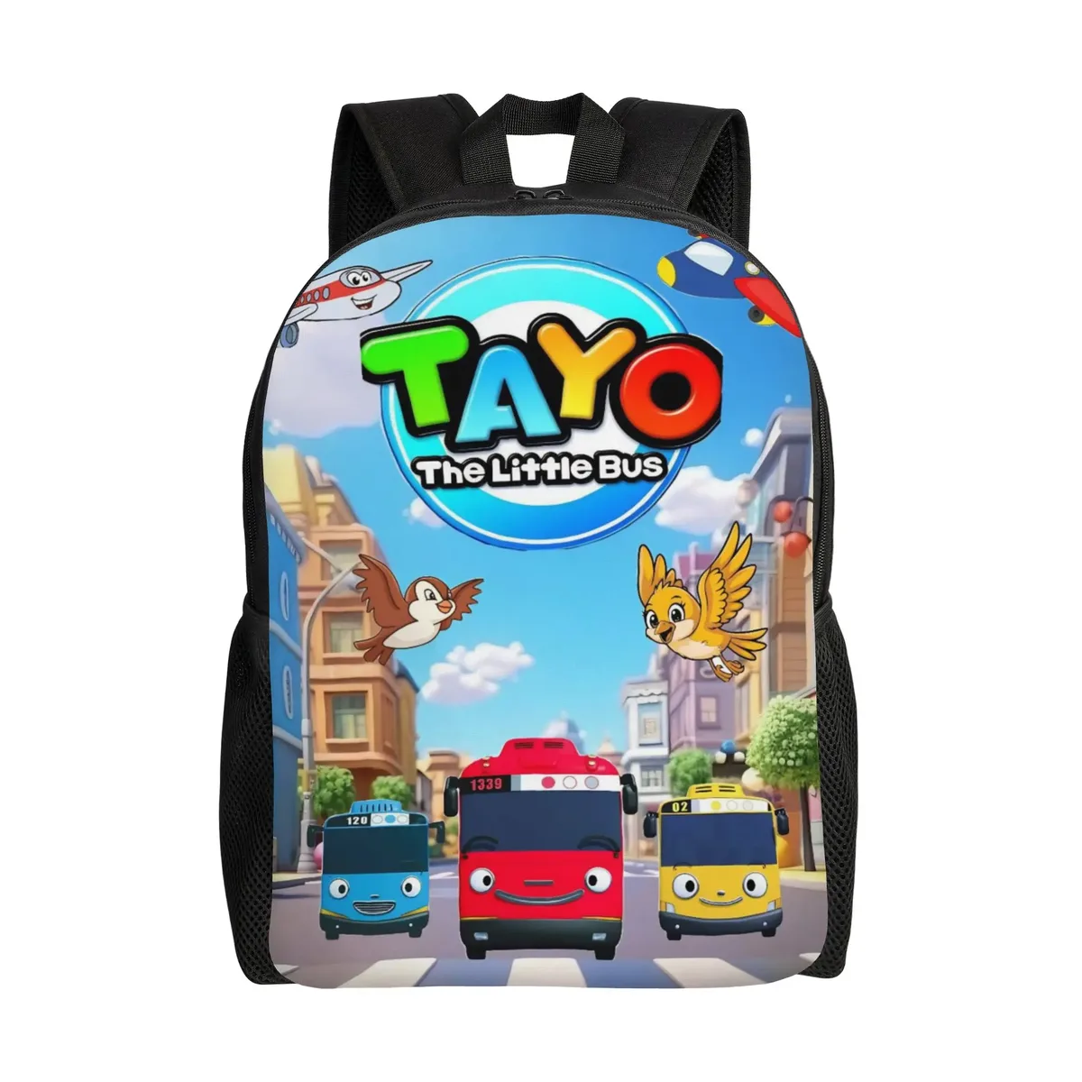 tayo the little bus sac à dos pour tout-petits pour enfants garçons et filles, sacs à dos adorables pour enfants d'âge préscolaire