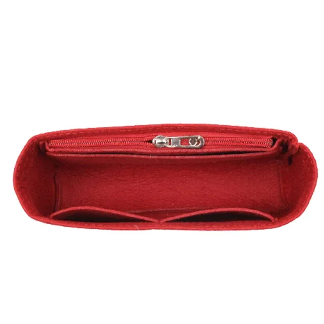 pour chanel19 sac à main à rabat feutre tissu insérer sac organisateur maquillage sac à main organisateur voyage sac à main intérieur sacs à cosmétiques