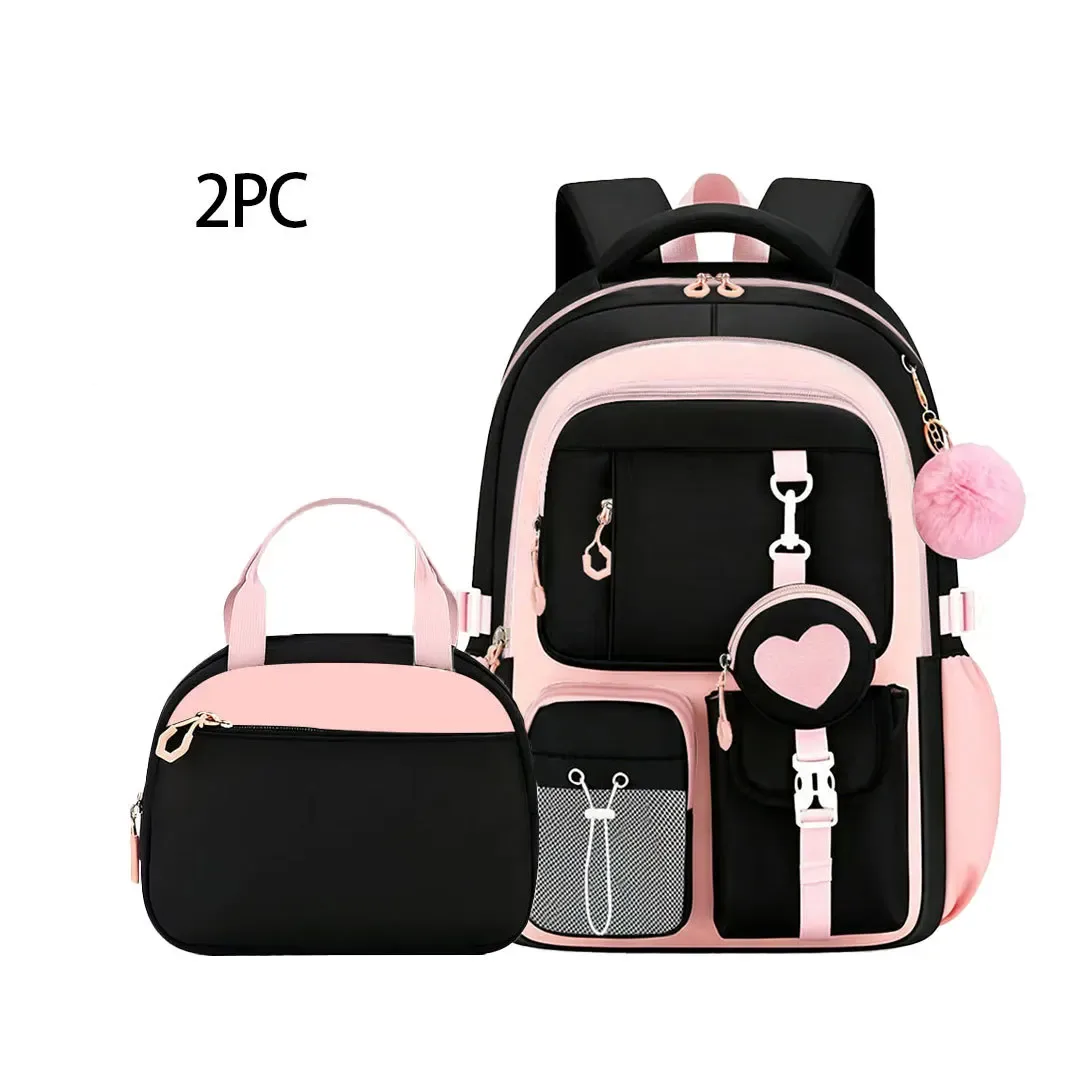 sacs d'école pour enfants pour adolescentes ensemble cartable kawaii école primaire 3 pièces sac à dos de lycée enfants sac à dos de voyage