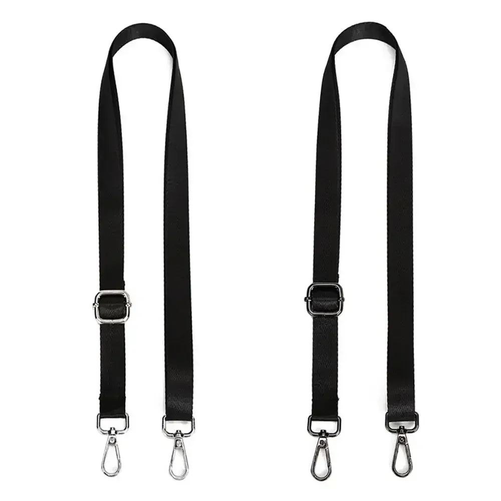 Sangle de sac réglable en Nylon noir, 70-140cm, poignée de sac à main unisexe détachable, sac à bandoulière, ceinture, accessoires de sac