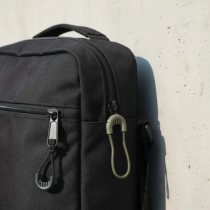 Lot de 5 tirettes de fermeture éclair de remplacement faciles à installer, résistantes à l'usure, kit de réparation universel pour bagages, sacs à dos, tentes, sacs à main