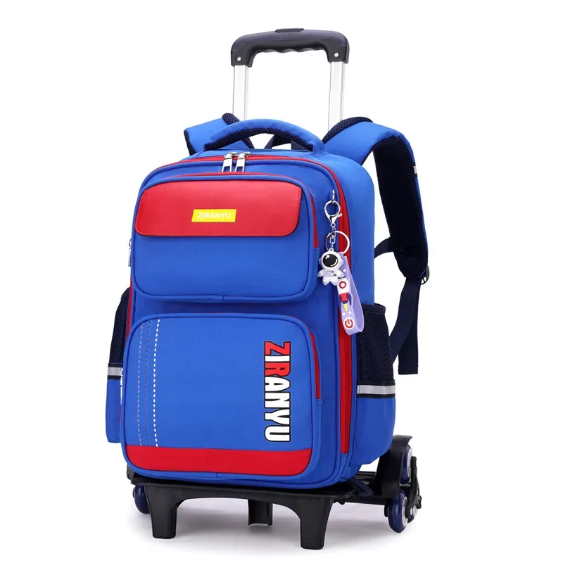 sacs à dos roulants pour élèves du primaire, sac à dos d'école à roulettes pour enfants, sacs à dos de retour à l'école avec roulettes