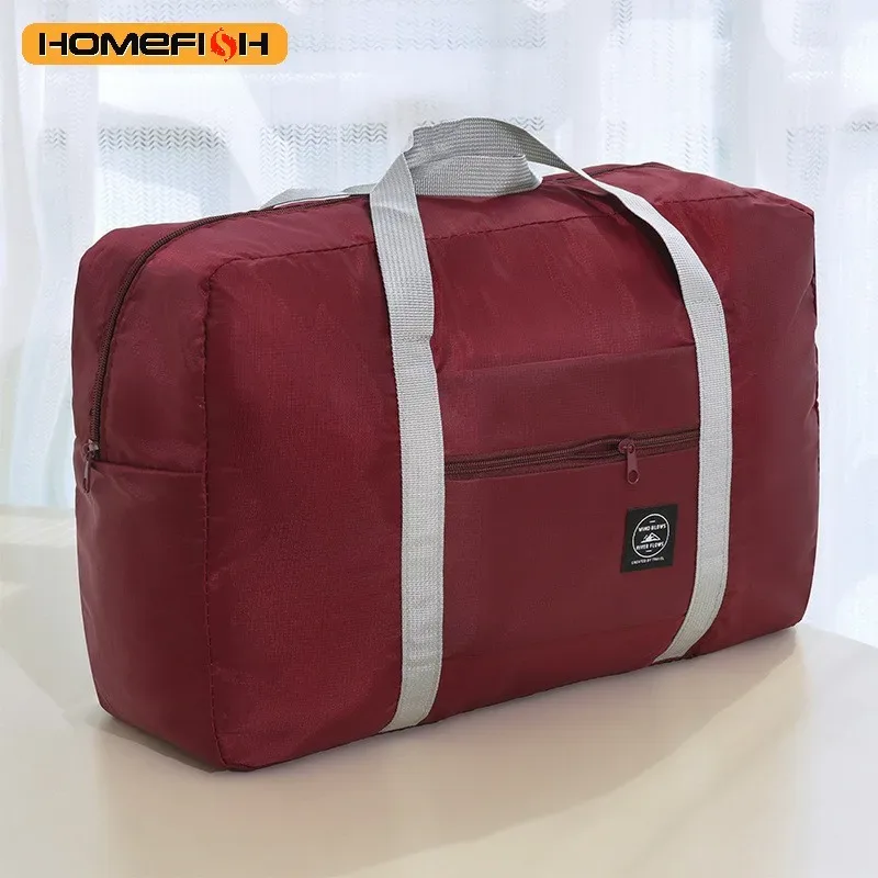 sac de voyage pliable homefish, grande capacité, sac à main pour les voyages et les déménagements