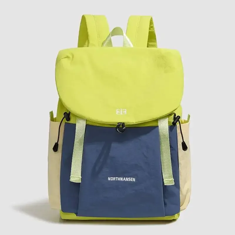 sac à dos de voyage à la mode, grande capacité, décontracté, léger, double sac à bandoulière pour hommes et femmes, banlieue