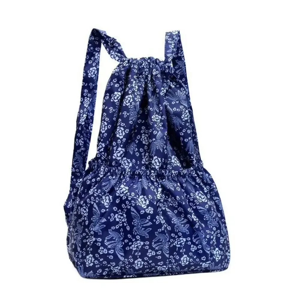 sac à bandoulière de proximité en polyester pour adolescentes, sac à provisions portable, sacs à dos de sport, imprimé floral décontracté, imperméable, grande capacité