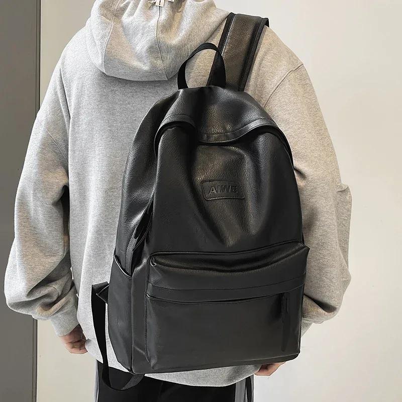 Haute qualité femmes homme sac à dos en cuir souple hommes sacs à dos fille luxe concepteur sac à dos pochette d'ordinateur grande capacité sac de voyage