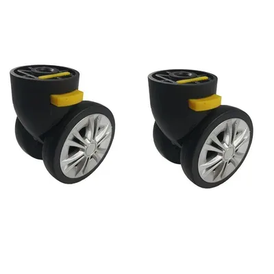 accessoires de remplacement de bagages pour valise, roues universelles amovibles démontables, pièces de réparation de poulie de roue détachables enfichables