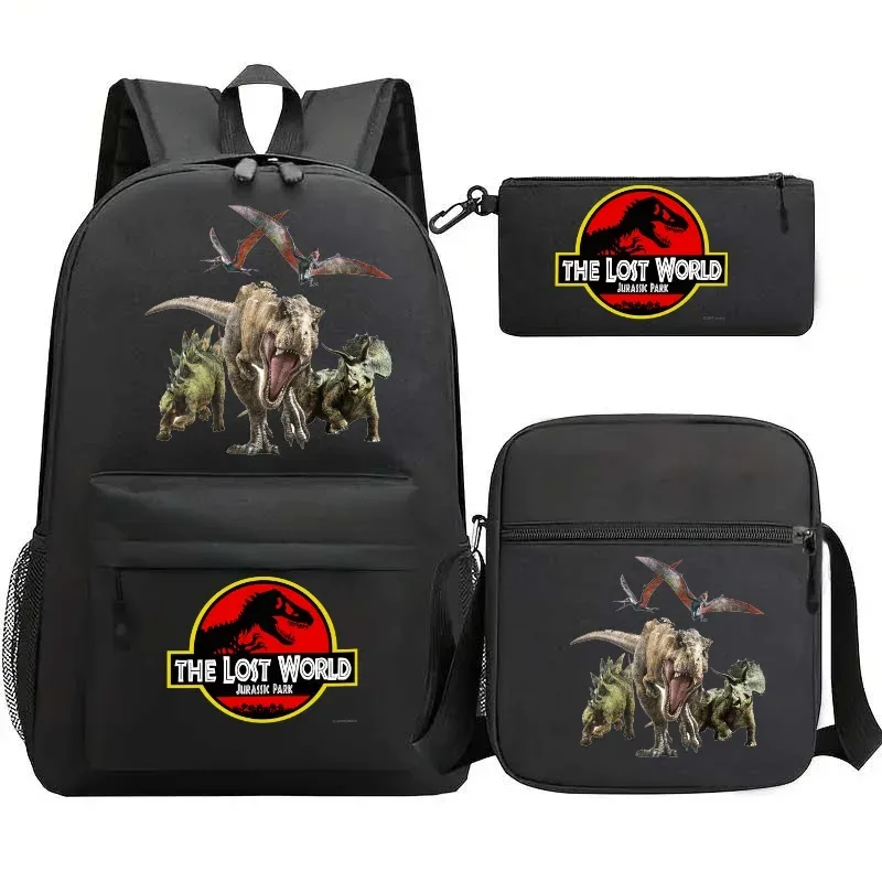 sacs à dos jurassic world park, sac à dos pour étudiants du premier cycle du secondaire, sac à dos de grande capacité pour adolescents, sac à dos de voyage décontracté pour ordinateur portable, mochilas
