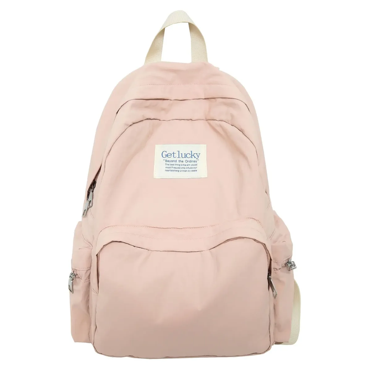 nouveau sac à dos de voyage décontracté pour femme 2025 – léger, grande capacité, imperméable en nylon, double bretelle, style frais et doux 14