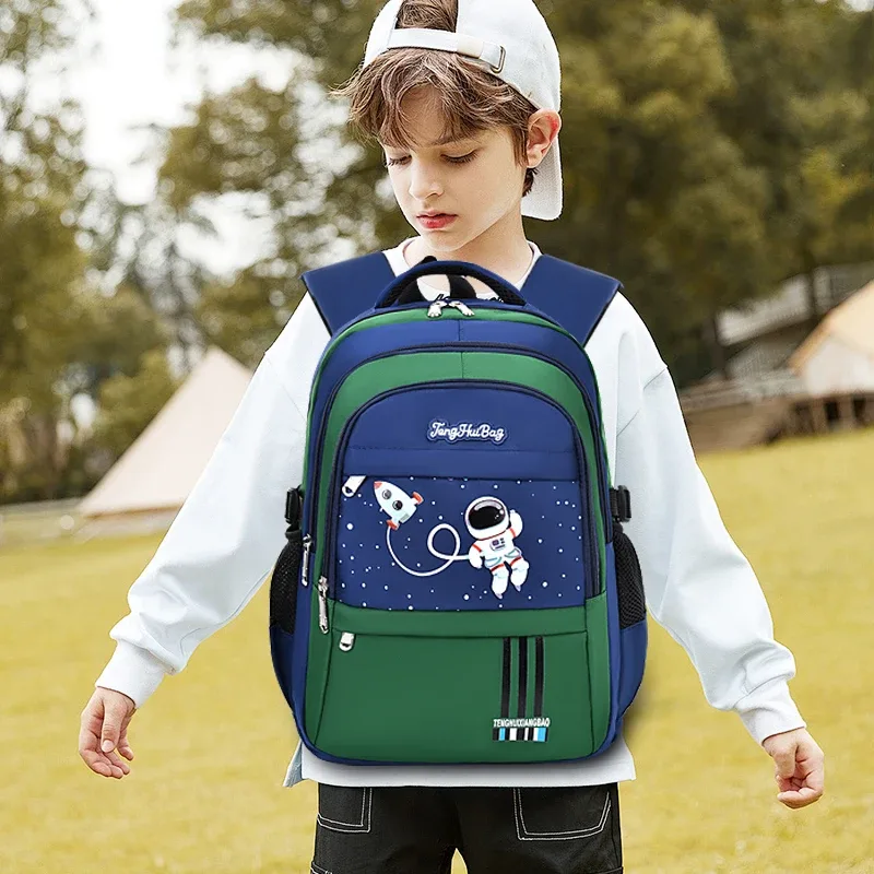 élèves du primaire cartable garçons 1,2,3,4,5,6 années 6-12 ans astronaute épaule sac à dos pour ordinateur portable étanche wea
