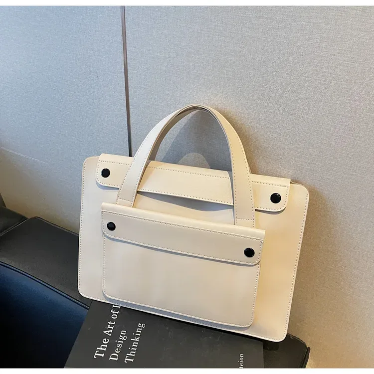 sac à main de luxe personnalisé pour le bureau, sac de transport pour femme en cuir pu, grande capacité, sac pour ordinateur portable de 14 pouces
