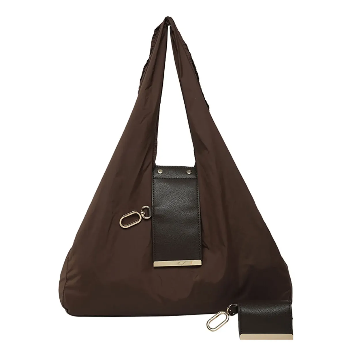 sac fourre-tout réutilisable mini format porte-clés, grande capacité, léger, pliable, sac de courses écologique, porte-clés extensible, sac réutilisable